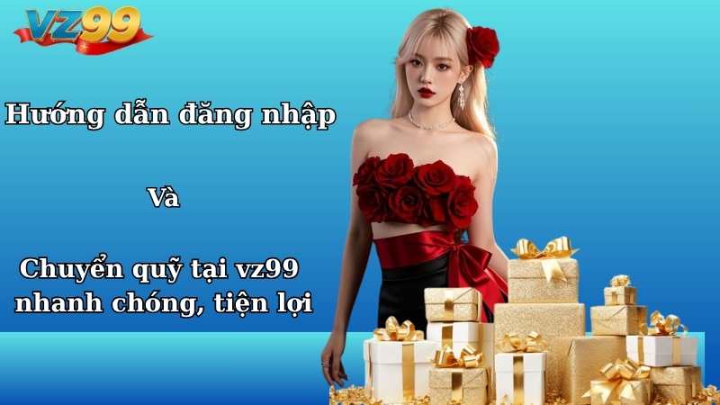 Hướng dẫn đăng nhập và chuyển quỹ tại vz99 nhanh chóng, tiện lợi