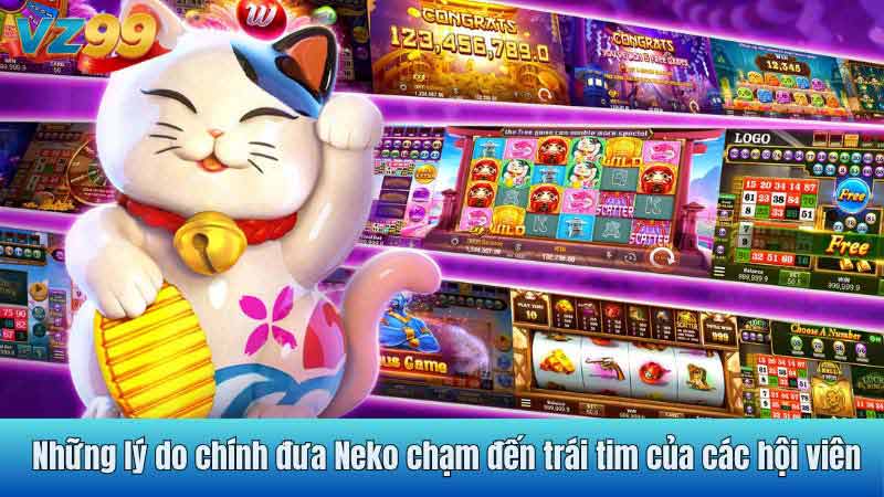 Những lý do chính đưa Neko chạm đến trái tim của các hội viên